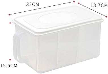 AMAYYABDH BENTO Caixa 3 em 1 caixa de armazenamento de manutenção fresca de plástico, pode ser empilhada, economizando efetivamente