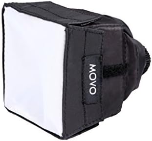 MOVO POTO SB6 UNIVERSAL CloTbox Softbox Flash Difusor com montagem elástica para flashes de câmera externa