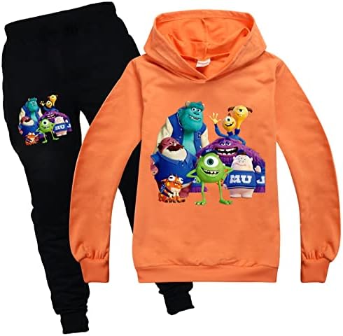 Duuloon Kids ROOPTY ROODY STEWSTHERS MOLLETAS E PALHAS DE MONSTERS DO MOSTROS DA UNIVERSIDADE para meninas, meninos