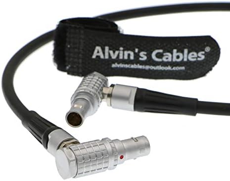 Alvin's Cables Nucleus M 7 pinos a 7 pinos Cabo de conexão masculino do motor ângulo reto a 60 cm reto