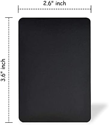 Applefu Magnetic Small Senha Keeper - Crédito Pocket Pocket Password Book - Wallet Senha Keeper - Nome do site, nome de usuário, ID, Organizador de senha pequena para internet - Conjunto de 2
