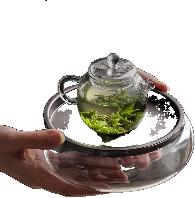 Acessórios de chá de kung fu de estilo de vidro de estilo japonês com bolhas de bolhas de kung fu lavagem de chá para