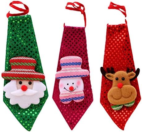 Happyyami lantejoulas de lantejoulas de natal com renas de santa padrão boneco de neve para crianças decoração de festa de