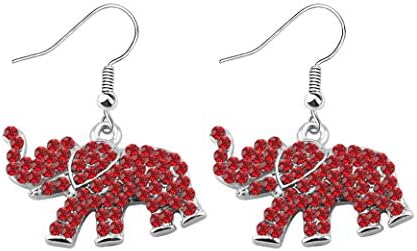 Chooro Red Elephant Charm Bracelet Gift Greek Sorority