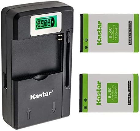 KASTAR BL-5C AC SUBSTITUIÇÃO DO CABERTOR DE BATERIA DO DORO 2414 2415 2424 DFC-0150 DOMO, ENGENIUS Freesty, Engenius EP-802,