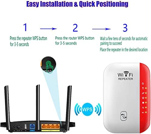 Wi-Fi Repeter WiFi Extender Signal Booster de alta velocidade WiFi Booster Homeless Wireless Repeter da Internet Long Range amplificador