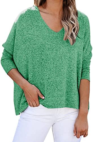 Womens Oversizeds V Neck Camise