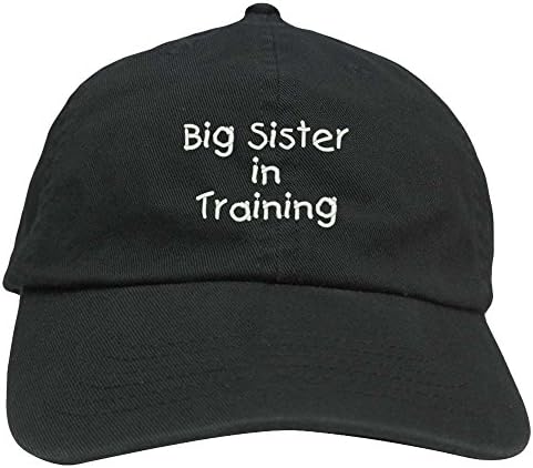 Trendy Apparel Shop Big Sister no treinamento do boné de beisebol de algodão juvenil bordado