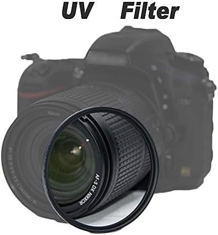 Balaweis 35.5mm Câmera de filtro UV Filtro Acessórios - Filtro de fotografia de proteção ultravioleta com caneta de limpeza de pó