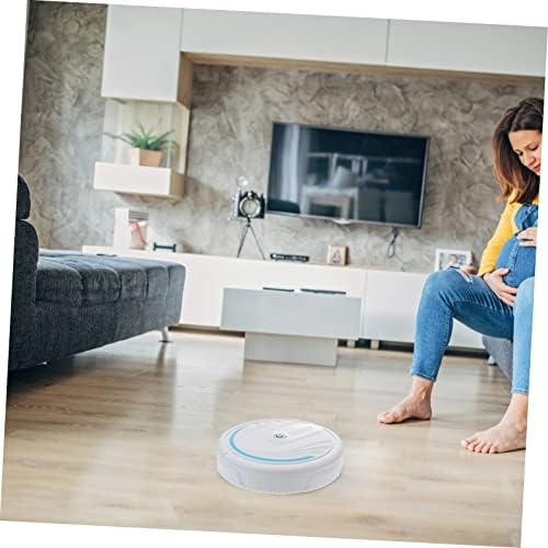 Toyvian simulou varredura de robôs de limpador doméstico Vacuum Cleaners Vacuum Robot Recarregável D Baterias Crianças Limpando Toy