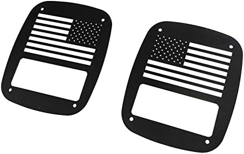 Hooke Road for Jeep Wrangler TJ Tail Light Capas Guards traseiros compatíveis com Jeep TJ Wrangler 1997-2006