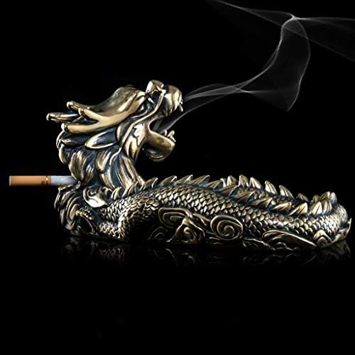 Cultura prioritária cinzeira, cinzeiro de cigarro, bandeja de cinzas de cigarro novo chinês criativo panlong cinzeiro cinzeiro