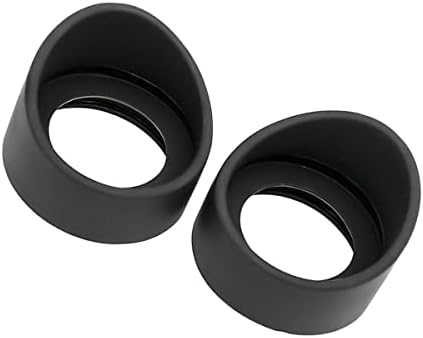 Acessórios para microscópio Kit Slide Preparação Camer Epírio de borracha Copo de borracha 2 peças Cara de olhos de borracha Guardas