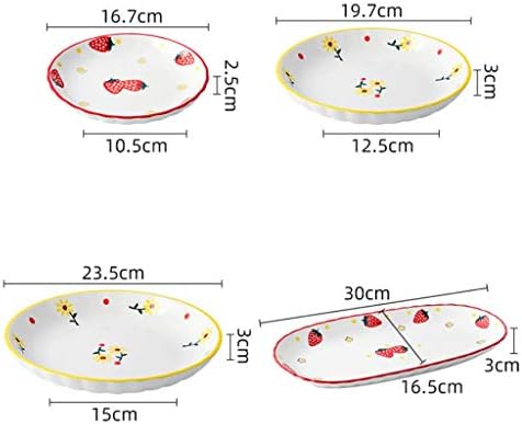 Conjunto de tabela de mesa de cerâmica de 56 peças Zldgyg, pratos domésticos e conjunto de combinação de colher, design