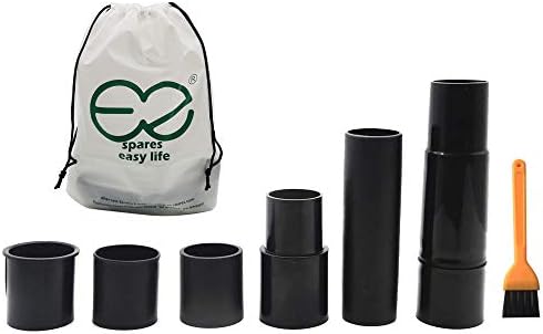 EZ Spara o adaptador universal de mangueira de vácuo, ajuste 1 3/16 a 1 1/4 a 1 3/4 a 1 1/2 polegada conversor, para todos os