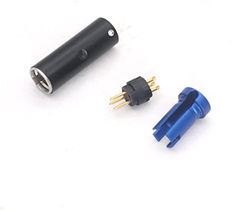 Szjelen Low Profile Neutrik Mini XLR 3pin Connector, Mini XLR 3pin Plug Macho, Neutrik Mini XLR Plug de áudio