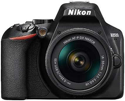 Câmera Nikon D3500 DSLR com lentes de zoom AF-P 18-55mm e 70-300mm com cartão total de 64 GB e pacote de acessórios