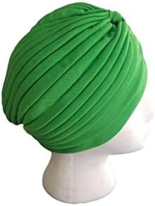 IFA Store Turbante Plizado de Mujer Verde