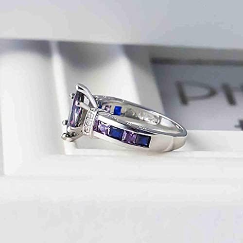 2023 Anel de jóias de jóias anel dos namorados de aniversário de anéis de casamento noivado do dia de casamento do