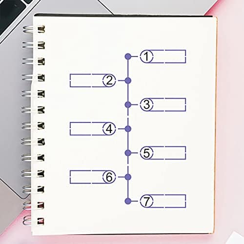 Journal Stencils, 16pcs A5 Planner Stencils, Reino