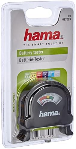 HAMA 87099 Testador de bateria/bateria recarregável
