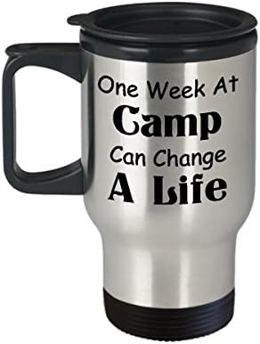 Melhor diretor engraçado do acampamento Coffee Travel Caneca Cup de chá perfeita Novidade ideal para homens mulheres criança