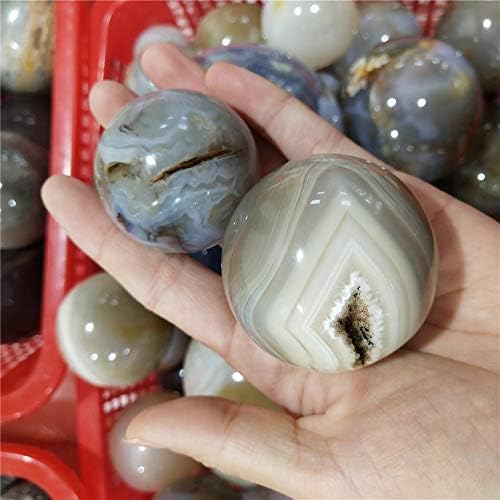 Gentil de 1 kg de água esculpida na mão natural Esferas de cristal polido Bolas de quartzo curando pedras para decoração em casa ZX