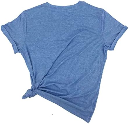 Mulheres moda camisetas casuais tops impressos camisas de manga curta redonda pescoço solto solto confortável camisetas