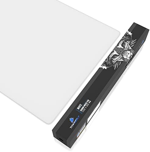 Titanwolf - Matinho de jogo Mat xxl 1200 x 600 mm - Mouse XXXL Matte Extra grande 120 x 60 cm - Tapete de gamã de tecido - Alta precisão e velocidade - Para Roccat Razer Logitech Mouse and Keyboard