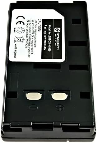 Bateria de câmera digital de sinergia, compatível com a câmera de vídeo Sony CCDF31, ultra alta capacidade, substituição da bateria