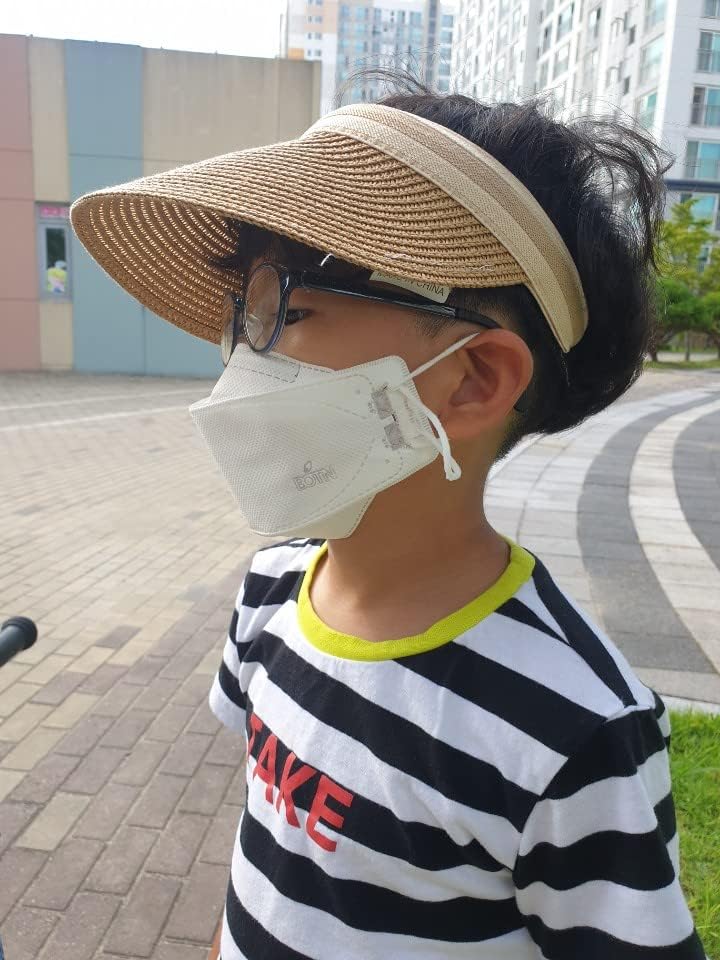 Botn Youth Fit 11pcs KF94 Máscara facial de proteção e segurança, filtro de 4 camadas e design 3D, alça ajustável e qualidade