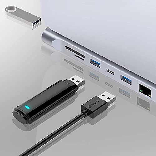 SXDS 12 em 1 USB C Laptop Docking Station Type-C Tipo C para Dual-Compatível/VGA/USB 3.0 Hub/PD/RJ/Micro-SD/TF Adaptador