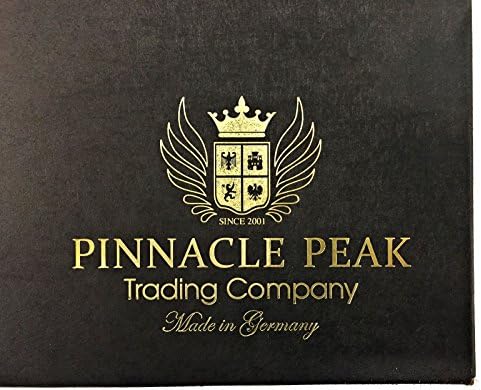 Companhia de comércio da Pinnacle Peak Deutschland Cidades alemãs com Eagle Gift Boxed Le Beer Stein .4 L Made Alemanha