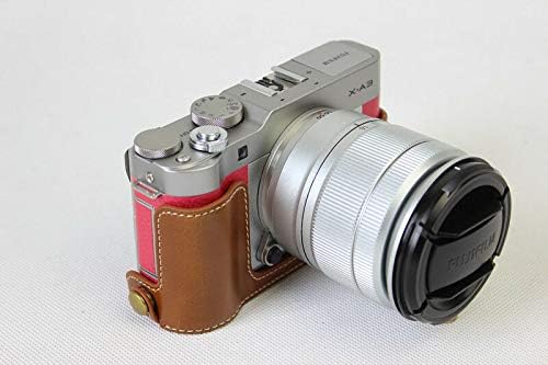 Capa de bolsa de meia câmera de couro PU para Fujifilm XA3/XA10/XA5