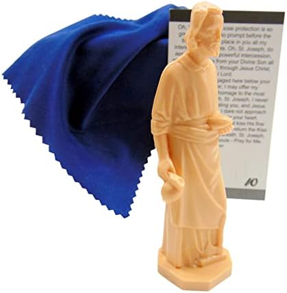 Westmon Works St Joseph estátua para vender o kit de casa com instruções pano de enterro e saint Novena Home Sale Oração Completa Conjunto