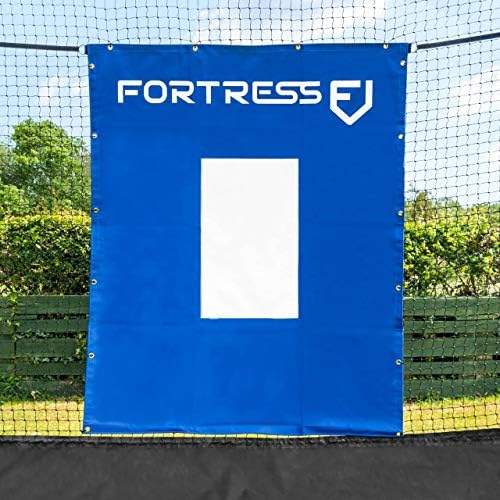 Fortaleza Baseball/Softball Vinil Net Saver [com Target] - 1400GSM | 5 pés x 6ft