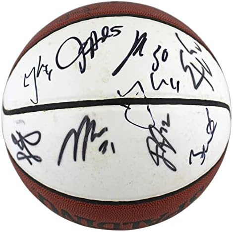 2010-11 Heat James, Wade, Miller assinou o Festival Familiar JSA - Basquete autografado