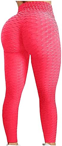 Calça casual de Yalfjv Prants Casual Mulheres Mulheres Bolso calças de moletom Impresso calças de treino de cintura alta confortável