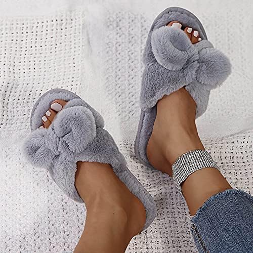 Flippers para mulheres chinelos confortáveis ​​para mulheres, algodão ao ar livre Moda de algodão confortável Sandálias de