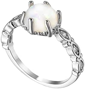 2023 New Women White White Gems Shining Zirconia Promova de noivado Anéis de casamento Anéis de moda Tamanho 10