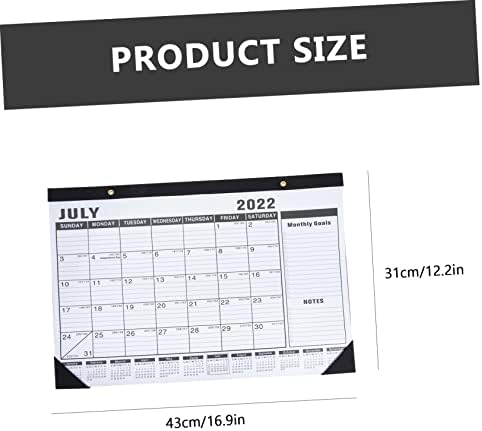 Operitacx 5pcs 2023 calendário de parede Acessórios para desktop do calendário do calendário Acessórios decorados 2023