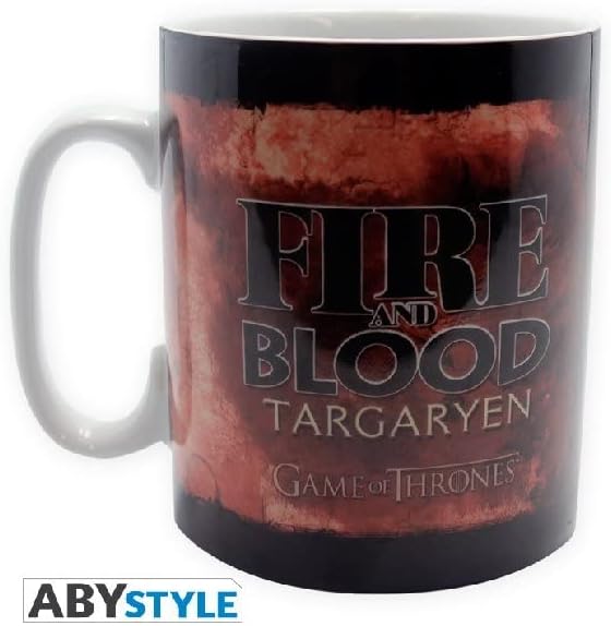 Abystyle - Game of Thrones - Caneca - 460 ml - Targaryen