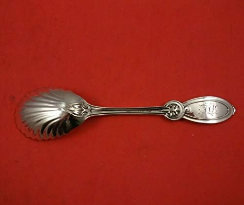 União de Wendt Sterling Silver Preserve Spoon Bowl 7 Servindo talheres