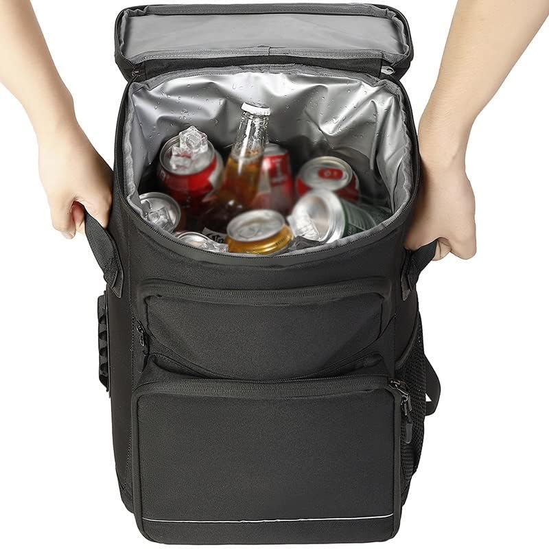 WYKDD 28L Backpack mais fria de mochila homem Mulheres Mulheres à prova d'água Bolsa de gelo de piquenique para piquenique para bebida de cerveja Refrigerada Bolsa de armazenamento de cerveja