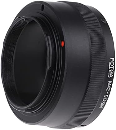 Adaptador de montagem de lente FOTGA para lente de montagem de parafuso M42 de 42 mm para Canon EOS EF-M Mount M M2 M3 M5 M6 II M10 M50 M100 M200 Câmera espelhada