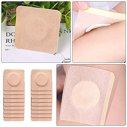 Cura de 20pcs Adesivo para bebê Baby Basa de barriga Disponível Baby Bathing Abdomen Adesivo Umbilical Patch para bebês