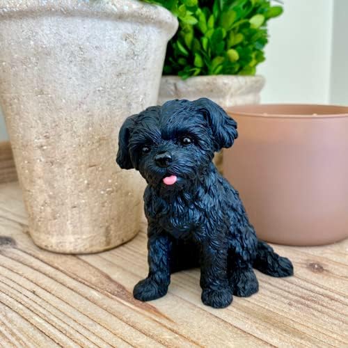 Boulevard East Concepts Maltese Breed Puppy Dog Collectible Statue