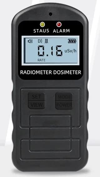 Monitor do detector de radiação nuclear de contador Geiger Baixa dosmetros de dose de baixa dosetros Beta Gamma