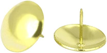 X-dree mobiliário doméstico renovação de ferro tack unhas de ouro 30 mm x 25mm 10 pcs (muebles para el hogar tapicería de