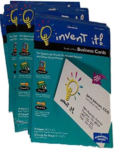 Hammermill Invent It Blank Business Cards